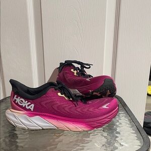 Hoka Women's Fuchsia Athletic Shoes